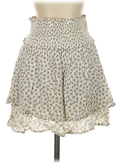 Pre-owned Rails Casual Skirt In White