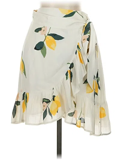 Pre-owned Rails Casual Skirt In White