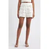 Rails Catalina Crochet Stitch Drawstring Shorts In White