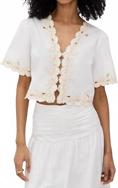Rails Cataluna Top In White
