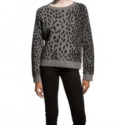 Rails Chance Dalmatian Sweater In Black/grey In Multi