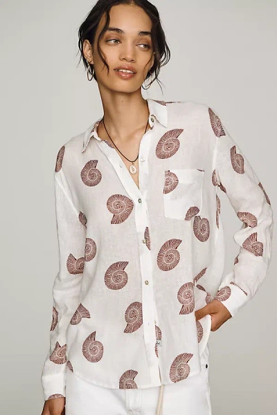 Rails Charli Buttondown Shirt In White