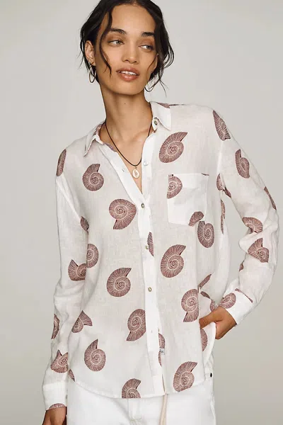 Rails Charli Buttondown Shirt In White