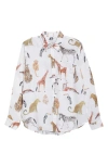 Rails Charli Linen Blend Button-up Shirt