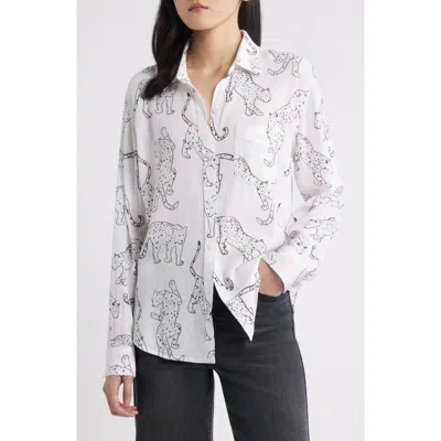 Rails Charli Linen Blend Button-up Shirt