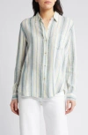 Rails Charli Stripe Shirt In Catania Stripe