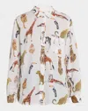 Rails Charli Long-sleeve Linen Shirt In Yellow