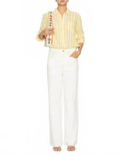 RAILS CHARLI SHIRT IN DAFFODIL STRIPE
