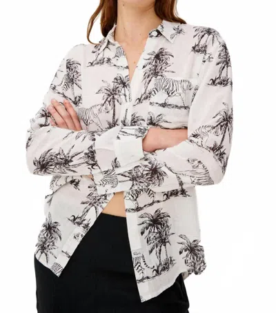 Rails Charli Shirt In Ivory Bengal In Multi