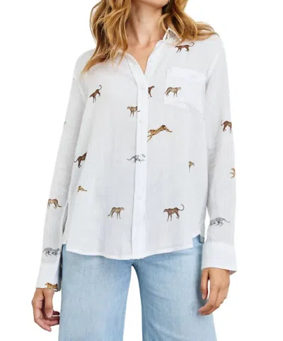 Rails Charli Shirt In Safari Cheetah In Multi