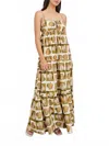 Rails Mica Maxi Dress In Checkered Shells In Multi