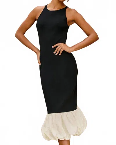 Rails Cheryl Maxi Dress In Black Ivory