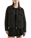 Rails Cheyenne Houndstooth Zip Jacket In Espresso Houndstooth