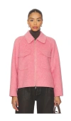 Rails Cheyenne Wool Blend Jacket In Pink