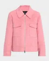 Rails Cheyenne Wool Blend Jacket In Pink