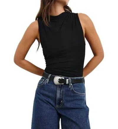 Rails Christen Mockneck Top In Black