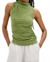 Rails Christen Sleeveless Mock Neck In Dill In Green