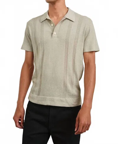 Rails Cillian Polo Shirt In Silversand In Gray