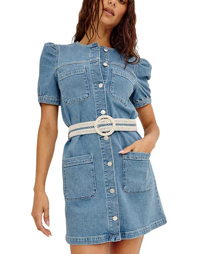 Rails Clairemont Denim Dress In Blue