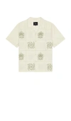 Rails Clairo Quilt Squares Short Sleeve Shirt In Multi
