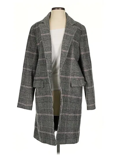Pre-owned Rails Coat In Gray