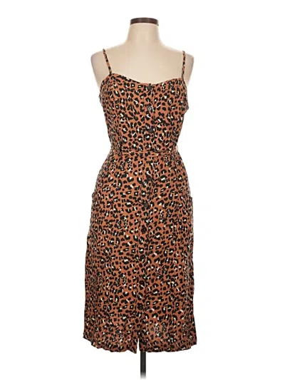Pre-owned Rails Cocktail Dress In Brown