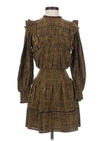 Pre-owned Rails Cocktail Dress In Brown
