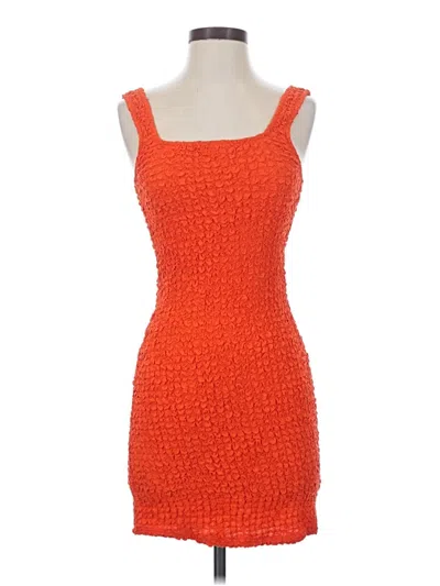 Pre-owned Rails Cocktail Dress In Orange