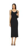 Rails Colleen Cotton Sweater Midi Dress In Black