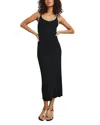 Rails Colleen Cotton Sweater Midi Dress In Black