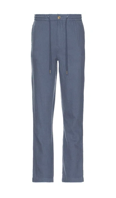 Rails Collum Drawstring Pants In 洗水蓝