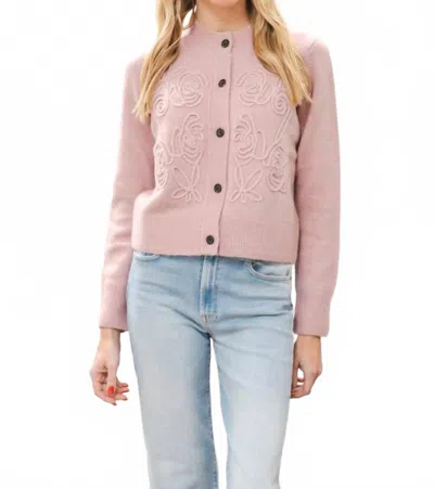 Rails Coralee Floral Cardigan In Pink