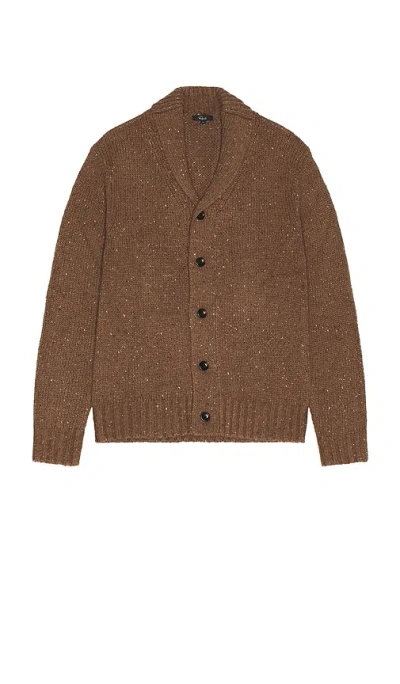 Rails Corden Cardigan In Brown