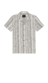 Rails Corrin Short Sleeve Shirt In Gray