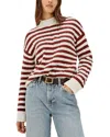 Rails Corrine Stripe Mock Neck Sweater In Multi