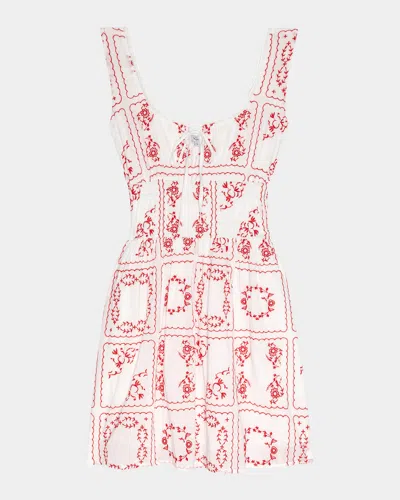 Rails Cosette Cotton Mini Dress In Multi