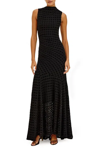 Rails Cosmos Sleeveless Burnout Maxi Dress In Black
