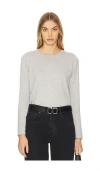 RAILS COTTON CASHMERE LONG SLEEVE TEE