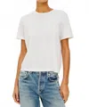 Rails Cotton Cashmere T-shirt In White In White