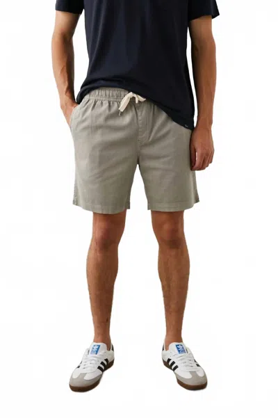 Rails Cruz Military-inspired Short In Washed Grey In Animal Print