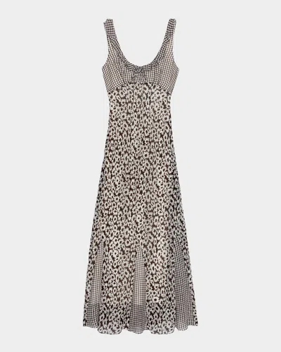 Rails Dahlia Mixed-print Chiffon Maxi Dress In Multi