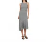 Rails Daija Midi Dress In Black Gingham