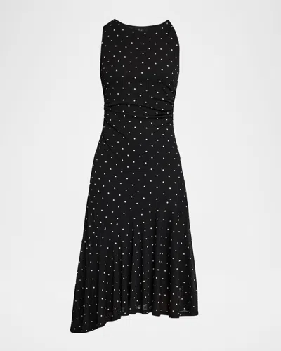 Rails Daija Sleeveless Polka Dot Midi Dress In Multi
