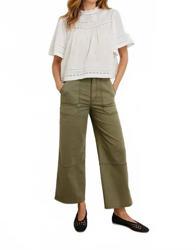 Rails Daisy Top In White In Animal Print