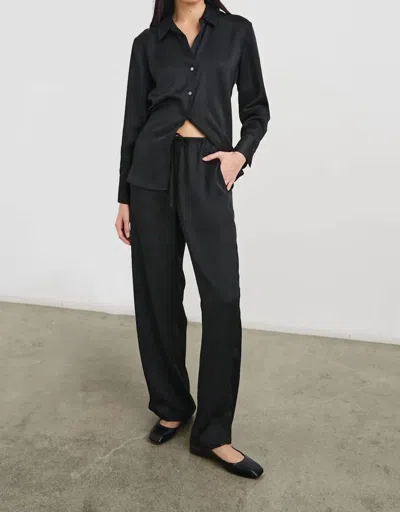 Rails Damani Wide Leg Pants In Black