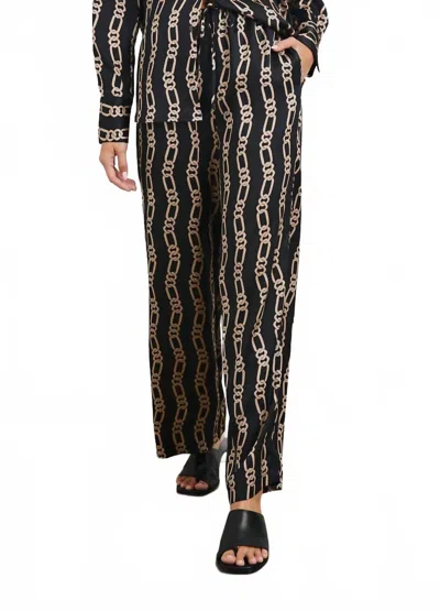 Rails Damani Pant In Black Gold Link In Multi