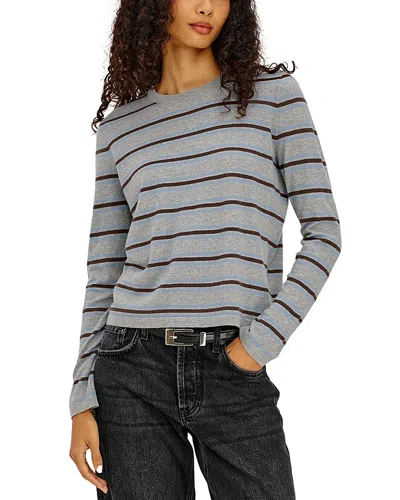 Rails Davie Long Sleeve Tee In Gray