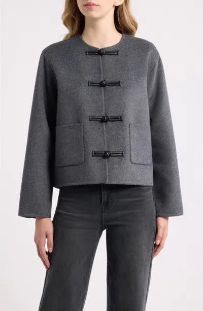 Rails Deidre Wool Blend Jacket In Gray
