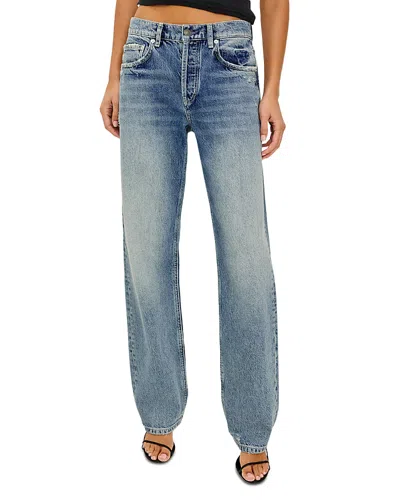 Rails Del Mar High Rise Cotton Jeans In Vintage Azure