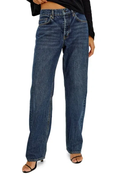 Rails Del Mar Straight Leg Jeans In Blue